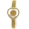 20 4502 Happy Diamond Heart Manufacturer Complete Watch K18 Yellow Gold K18yg Ladies from Chopard 1