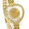 20 4502 Happy Diamond Heart Manufacturer Reloj completo K18 en oro amarillo K18yg Ladies de Chopard, Imagen 5