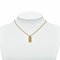 Dior Plate Necklace Gold Plated Ladies by Christian Dior 6