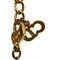 Vergoldete Dior Plate Halskette für Damen von Christian Dior 5