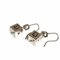 Vintage Metal Earrings from Christian Dior, Set of 2, Image 5