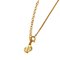 CD Circle Necklace in Gold from Christian Dior 6