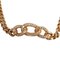 Necklace Choker Rhinestone Womens Gold by Christian Dior, Image 3