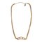 Necklace Choker Rhinestone Womens Gold by Christian Dior, Image 1