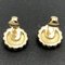 Pendientes de diamantes de imitación con perlas falsas de color dorado de Christian Dior. Juego de 2, Imagen 4