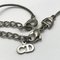 Silberne Halskette mit D-Logo von Christian Dior 5