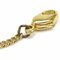Collar de metal dorado de Christian Dior, Imagen 9