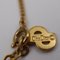 Necklace Metal Rhinestone Gold Cd Logo by Christian Dior 6