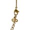 Dior Trotter Plate Necklace Gold Plated Womens by Christian Dior 4