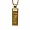 Dior Trotter Plate Necklace Gold Plated Womens by Christian Dior, Image 2
