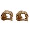 Dior Earrings Womens Brand Reticulated Gold by Christian Dior, Set of 2 3