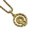 Halskette mit Strass in Gold von Christian Dior 3