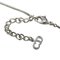 Silberne Herz Halskette von Christian Dior 5