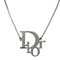 Silberne Logo Halskette von Christian Dior 3