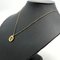 Necklace Cd Rhinestone Gold Color Womens It4zazx18c8h by Christian Dior, Image 3