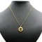 Necklace Cd Rhinestone Gold Color Womens It4zazx18c8h by Christian Dior, Image 1