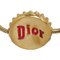 Dior Bottle Cap Lid Motif Bracelet Gold Plated Ladies by Christian Dior, Image 2