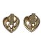 Herzförmige Ohrringe mit CD-Logo von Christian Dior, 2 . Set 2