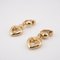 Gold Heart Earrings by Christian Dior, Set of 2 1