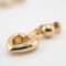Gold Heart Earrings by Christian Dior, Set of 2 5