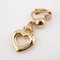 Goldene Herz Ohrringe von Christian Dior, 2 . Set 3