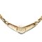 Dior Rhinestone Chain Necklace Gold Plated Womens by Christian Dior 2