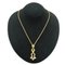 Necklace with Rhinestone in Gold by Christian Dior 9