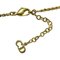 Necklace with Rhinestone in Gold by Christian Dior 5