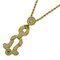 Halskette mit Strass in Gold von Christian Dior 1