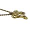 Goldene Band Halskette von Christian Dior 2