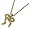 Gold Ribbon Necklace from Christian Dior 1