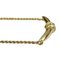 Necklace with Rhinestone in Gold by Christian Dior 2