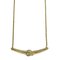 Necklace with Rhinestone in Gold by Christian Dior 4