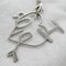 Halskette aus Silber von Christian Dior 9