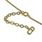 Necklace Womens Brand Cd Logo Gold by Christian Dior 4
