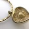 Necklace Gold Heart Gp Rhinestone Ladies by Christian Dior 3