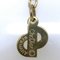 Necklace Gold Heart Gp Rhinestone Ladies by Christian Dior 4