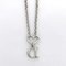 Silberne Herz Halskette von Christian Dior 2