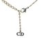 Collar Dior Damas de metal plateado de Christian Dior, Imagen 2
