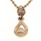 Dior Necklace Gold Metal Fake Pearl Rhinestone Womens Christian by Christian Dior 2