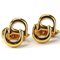 Earrings Metal Gold Gp by Christian Dior, Set of 2 5