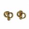 Earrings Metal Gold Gp by Christian Dior, Set of 2 1