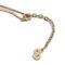 Halskette aus Metall Fake Pearl Strass Gold Logo von Christian Dior 4