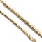 Halskette aus Metall Fake Pearl Strass Gold Logo von Christian Dior 5