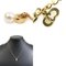 Collana in metallo/finta perla dorata di Christian Dior, Immagine 5