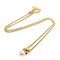 Halskette aus Metall/Fake Pearl Gold von Christian Dior 2