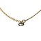 CD Chain Necklace Gold Plated by Christian Dior 3