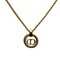 CD Chain Necklace Gold Plated by Christian Dior 2