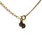 CD Rhinestone Necklace in Gold Plated by Christian Dior 3