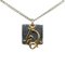 Necklace in Silver Gold Metal by Christian Dior 1